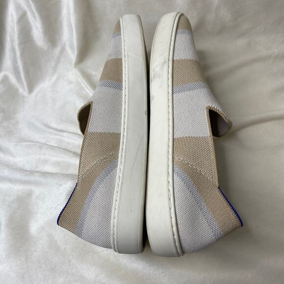 Rothys Birch Stripe Slip On Sneakers 12 - Picture 4 of 8